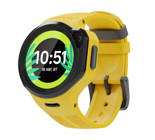 Smart watch ELARI KidPhone 4GR, 1.3", yellow