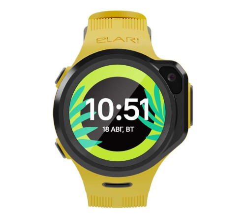 Smart watch ELARI KidPhone 4GR, 1.3", yellow